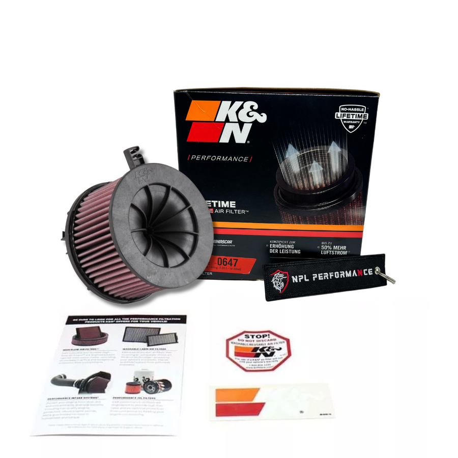 Filtro De Ar K&n E-0647 Para Audi B9 A4 / A5 2.0 TFSI 190cv 2017+ Filtro De Ar K&n E-0647 Para Audi B9 A4 / A5 2.0 TFSI 190cv 2017+