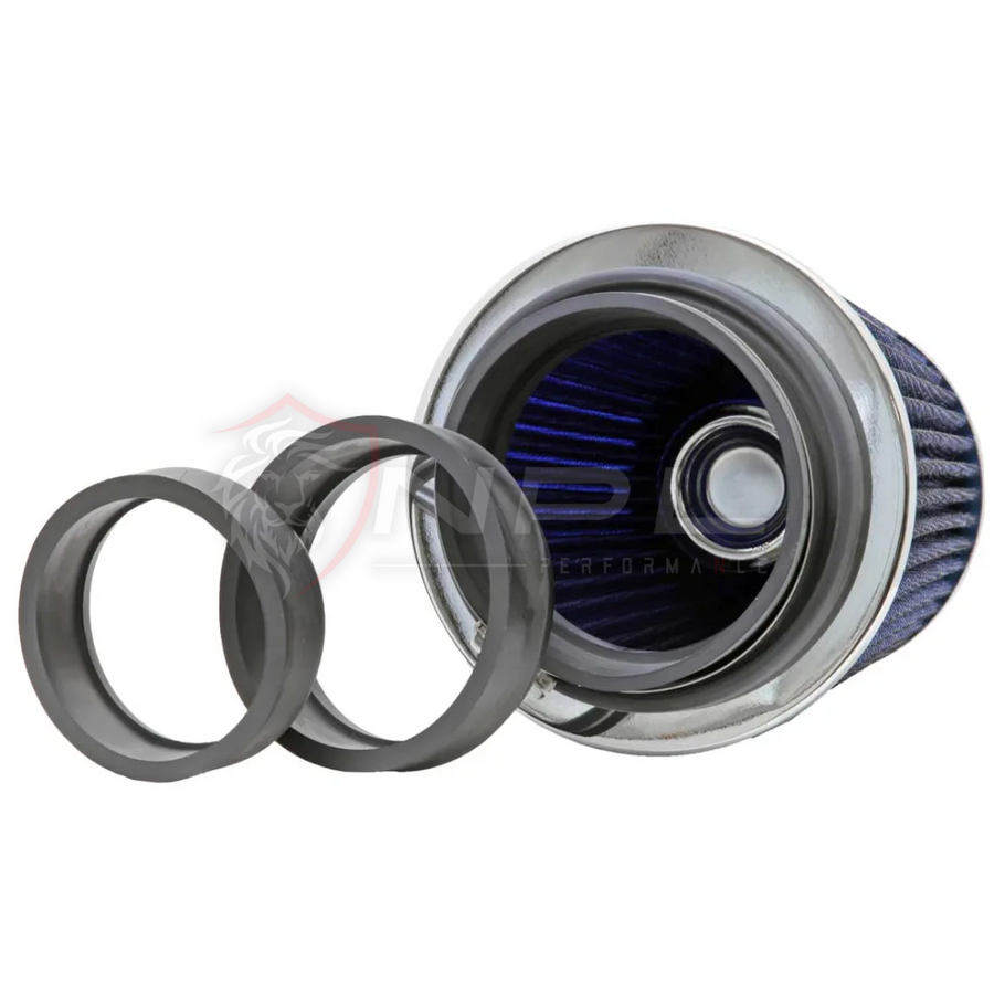Filtro De Ar Esportivo K&N RG-1001BL Duplo Fluxo com Entrada Ajustável PARA 3 Filtro De Ar Esportivo K&N RG-1001BL Duplo Fluxo com Entrada Ajustável PARA 3