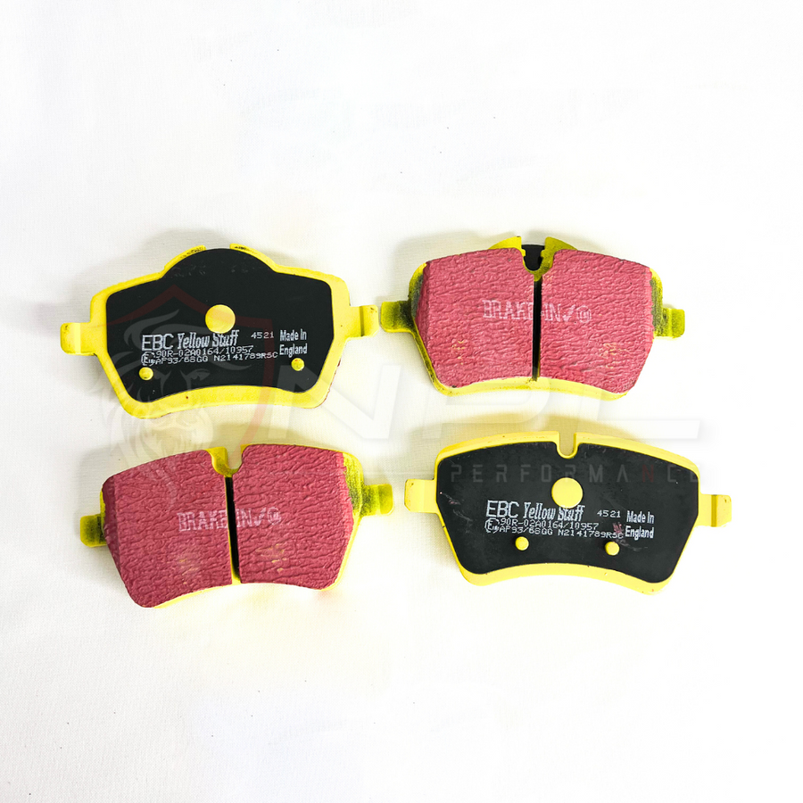 Pastilhas De Freio Dianteira Mini Ebc Yellowstuff Dp41789r Mini Clubman ( R55 ), Countryman (R60) 1.6t EBC Brakes Pastilhas De Freio Dianteira Mini Ebc Yellowstuff Dp41789r Mini Clubman ( R55 ), Countryman (R60) 1.6t EBC Brakes
