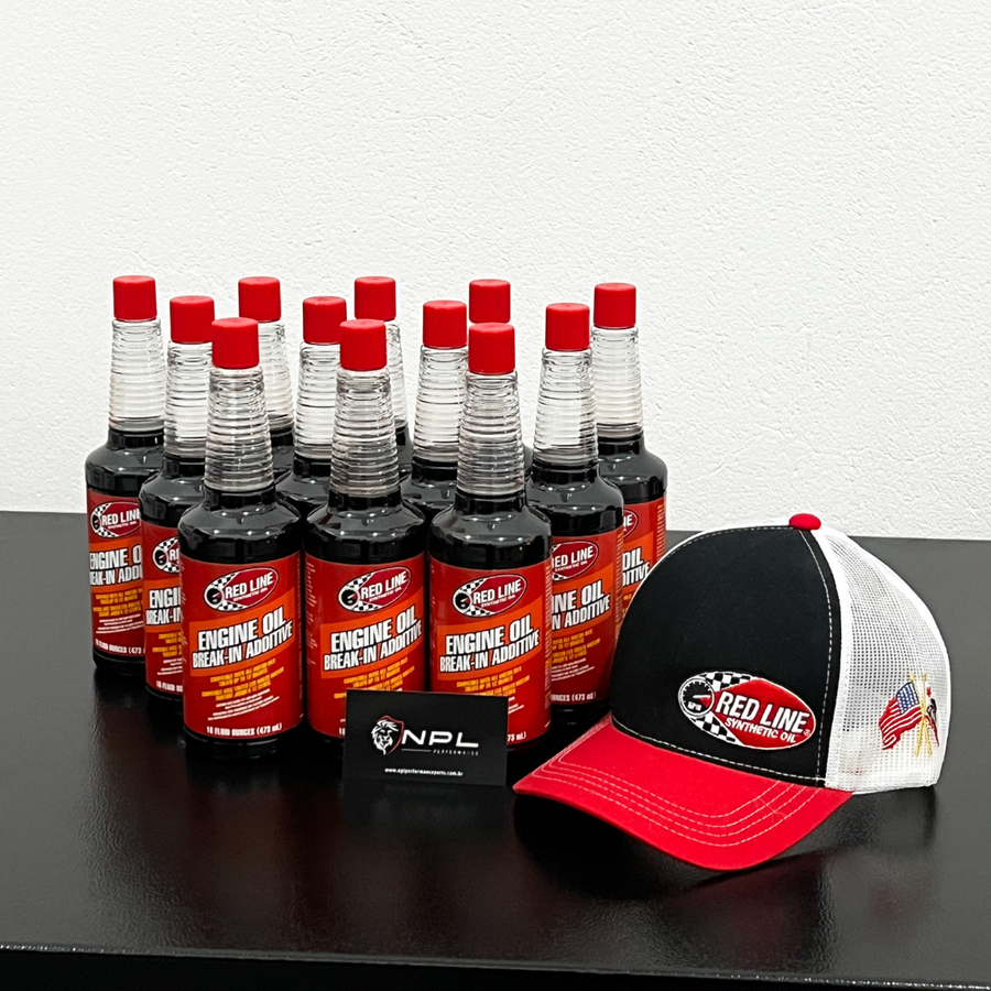 Red Line Engine Break-In Additive 473ml - Caixa 12 unidades Red Line Engine Break-In Additive 473ml - Caixa 12 unidades