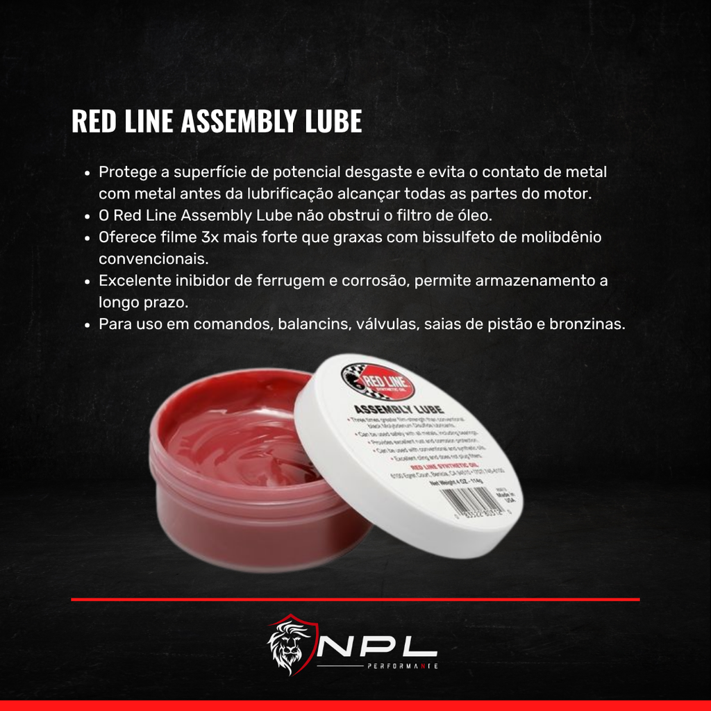 MPY1957です❣️0610 Red Line Assembly Lube 114g – NPL Performance Parts