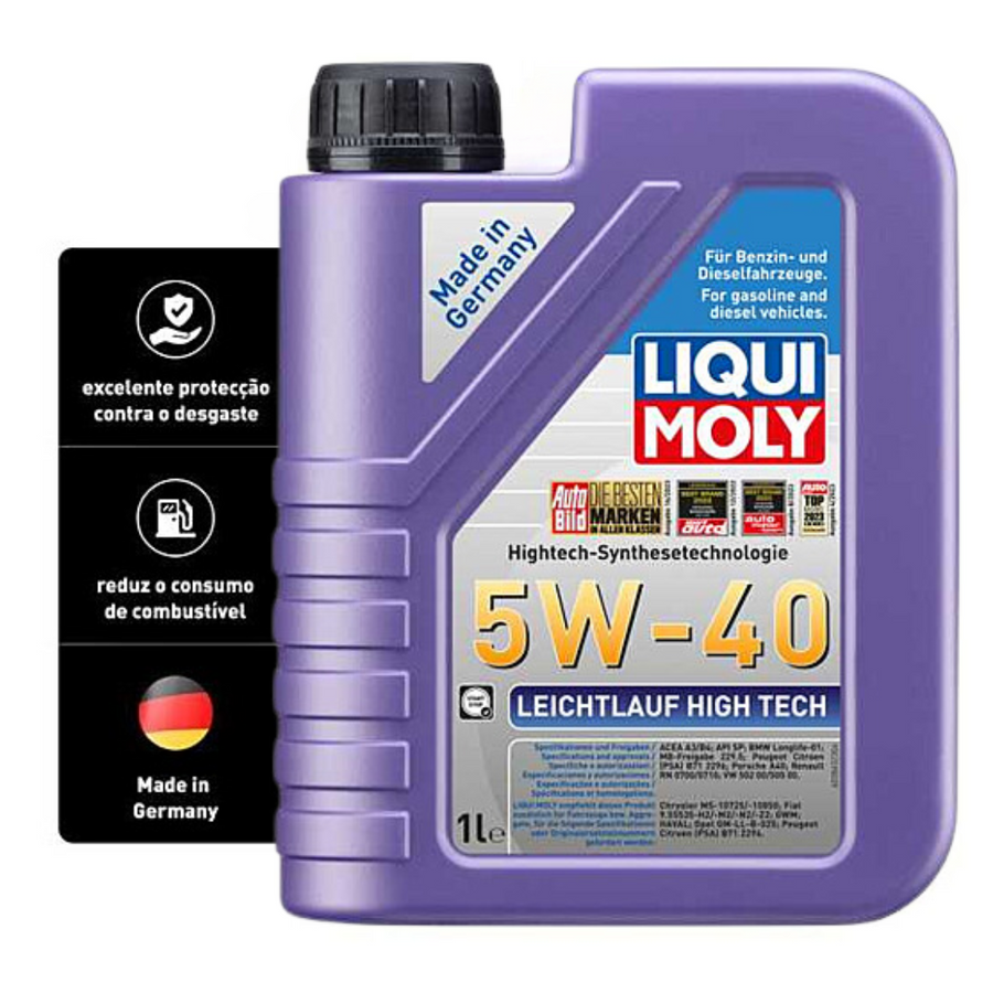 Óleo de Motor Liqui Moly Leichtlauf High Tech 5W40 1L Liqui Moly Óleo de Motor Liqui Moly Leichtlauf High Tech 5W40 1L Liqui Moly