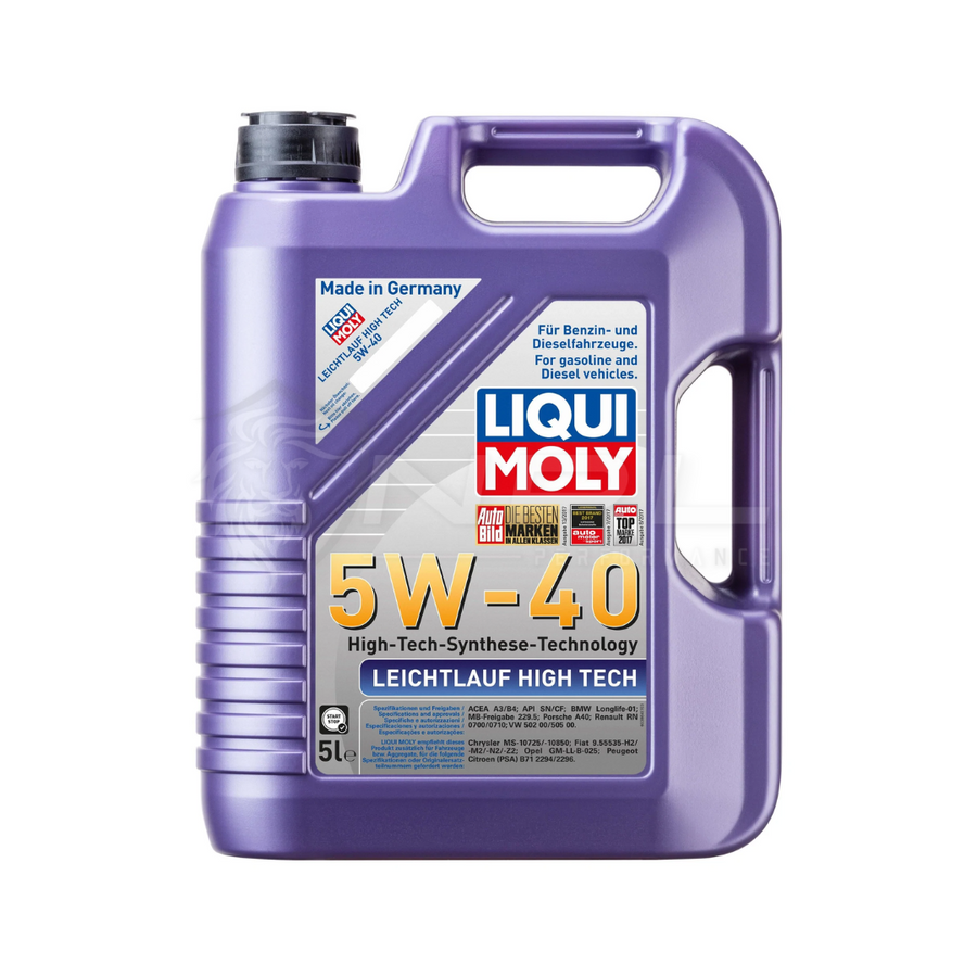 Óleo de Motor Liqui Moly Leichtlauf High Tech 5W40 5L Liqui Moly Óleo de Motor Liqui Moly Leichtlauf High Tech 5W40 5L Liqui Moly