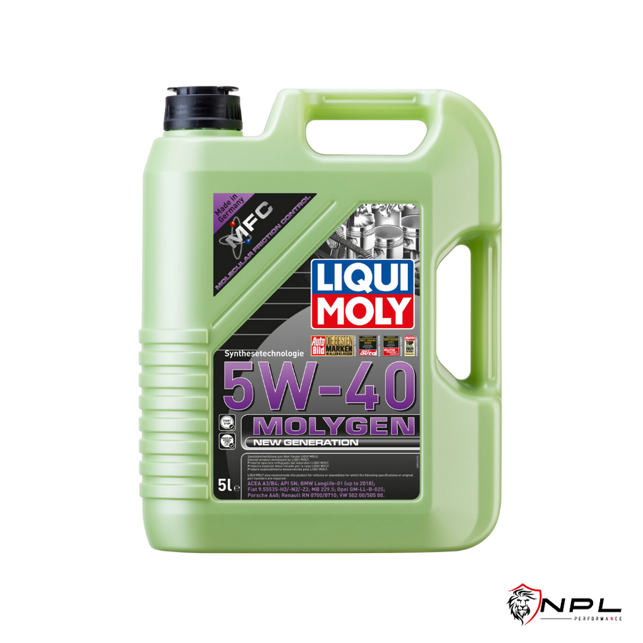 Kit de Troca de Óleo Liqui Moly Molygen BMW E8X / E9X / F1X / F3X M235i, 335i, 435i Motor N52, N54, N55 3.0L NPL Performance Parts Kit de Troca de Óleo Liqui Moly Molygen BMW E8X / E9X / F1X / F3X M235i, 335i, 435i Motor N52, N54, N55 3.0L NPL Performance Parts