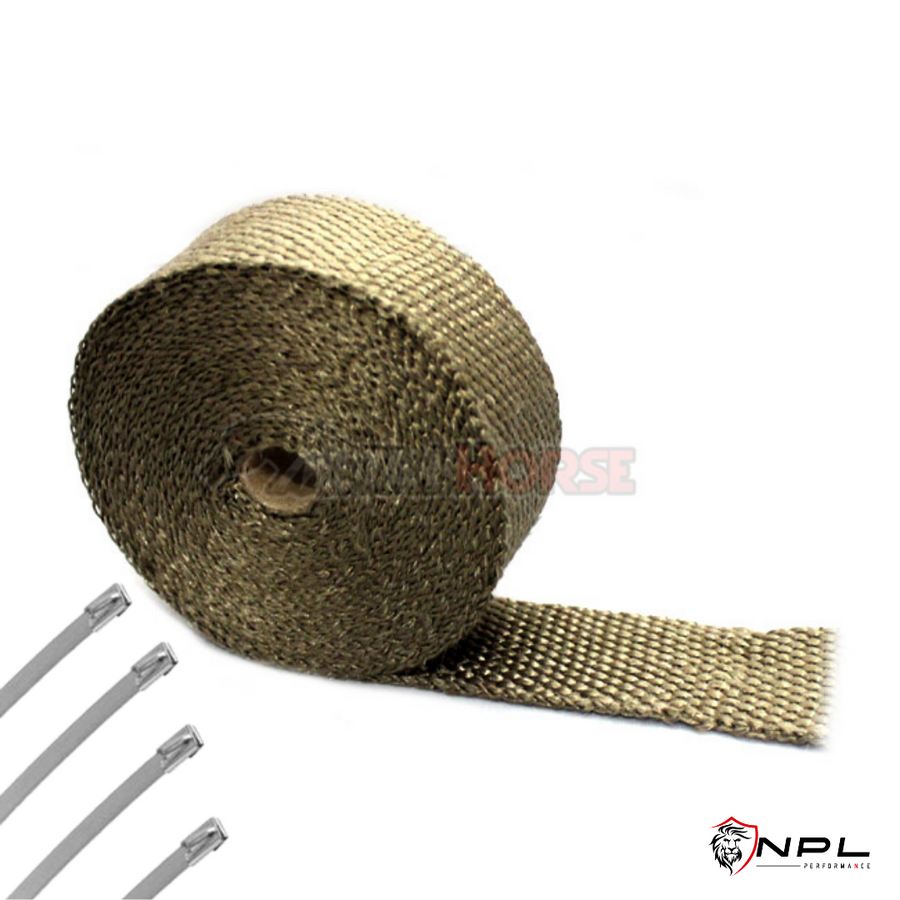 Fita Térmica Titanium Extreme MHTT-XTM Termotape - 10 Metros Metal Horse Fita Térmica Titanium Extreme MHTT-XTM Termotape - 10 Metros Metal Horse