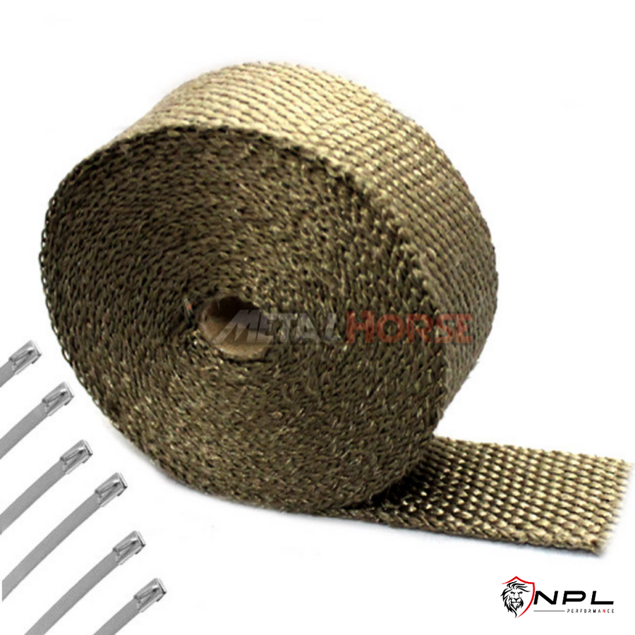Fita Térmica Titanium Extreme MHTT-XTM Termotape - 15 Metros Metal Horse Fita Térmica Titanium Extreme MHTT-XTM Termotape - 15 Metros Metal Horse