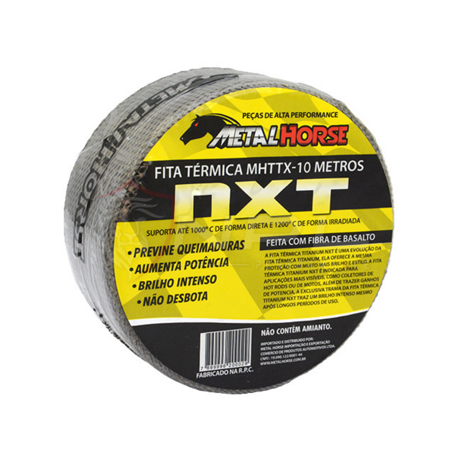 Fita Térmica Titanium NXT MHTTX - 10 Metros Metal Horse Fita Térmica Titanium NXT MHTTX - 10 Metros Metal Horse