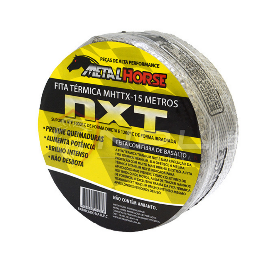 Fita Térmica Titanium NXT MHTTX - 15 Metros Metal Horse Fita Térmica Titanium NXT MHTTX - 15 Metros Metal Horse