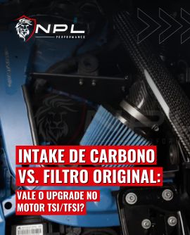 Intake de Carbono vs. Filtro Original: Vale o upgrade no motor TSI/TFSI?