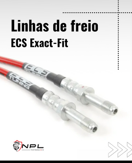 Linhas de freio ECS Exact-Fit