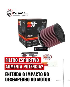 Filtro esportivo aumenta potência? Entenda o impacto no desempenho do motor