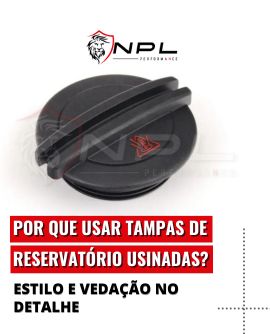 Por que usar tampas de reservatório usinadas? Estilo e vedação no detalhe