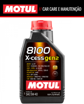MOTUL LUBRIFICANTE 8100 X-CESS GEN2 5W40 1L