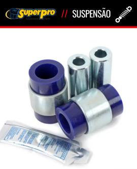 BUCHAS EM POLIURETANO DO BRAÇO TRASEIRO DE CONTROLO DA CONVERGÊNCIA VW GOLF GTI MK7, JETTA MK6, AUDI A3 8P / 8V, S3 8V