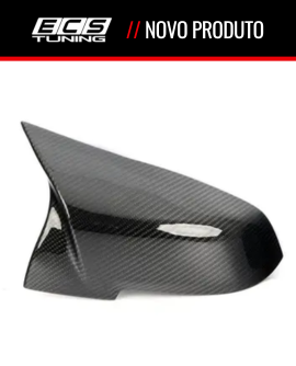 CAPA DO RETROVISOR M STYLE EM CARBONO PARA BMW SÉRIE 1/2/3/4