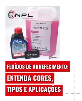 Fluídos de arrefecimento: entenda cores, tipos e aplicações