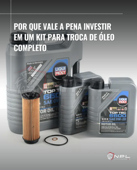 Por que vale a pena investir em um kit para troca de óleo completo