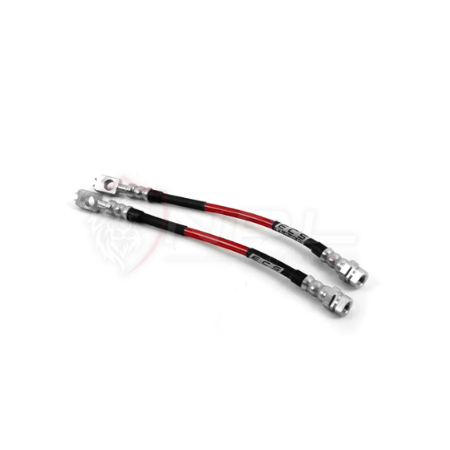 Aeroquip de Freios em Malha de Aço Traseiro ECS Tuning AUDI E VW A3 8P, Jetta MK6, Passat B7 2.0TSI 200cv ECS Tuning