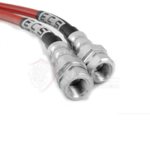 Aeroquip de Freios em Malha de Aço Traseiro ECS Tuning AUDI E VW A3 8P, Jetta MK6, Passat B7 2.0TSI 200cv ECS Tuning