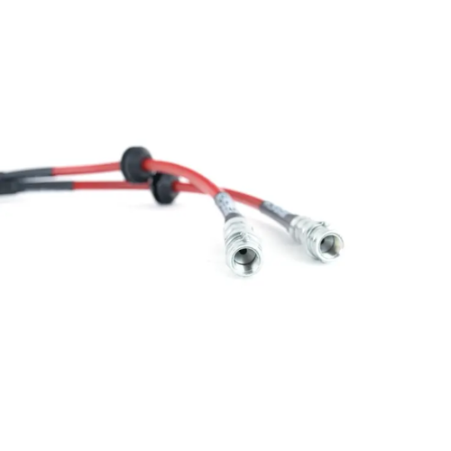 Aeroquip de Freios em Malha de Aço Traseiro ECS Tuning Para BMW G20 330e, M340I, G29 Z4 M40i, 30i ECS Tuning