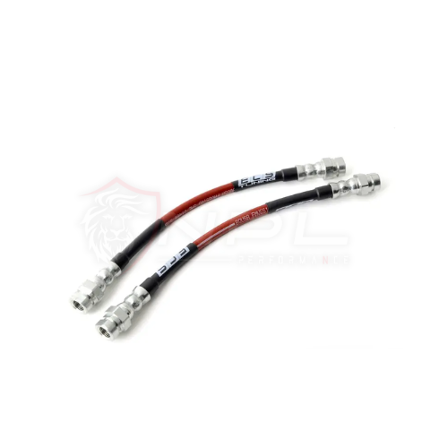 Aeroquip de Freios em Malha de Aço Traseiro ECS Tuning Para AUDI/VW Jetta MK6, Fusca 2.0TSI 211cv ECS Tuning