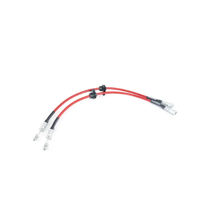 Aeroquip de Freios em Malha de Aço Dianteiro ECS Tuning Para BMW G20 330e, M340I, G22 M440I, G82 / G83 M4, M4 Competition ECS Tuning