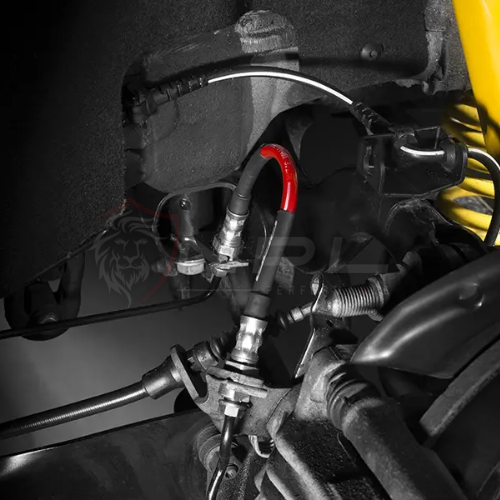 Aeroquip de Freios em Malha de Aço Traseiro ECS Tuning Para AUDI/VW Jetta MK6, Fusca 2.0TSI 211cv ECS Tuning