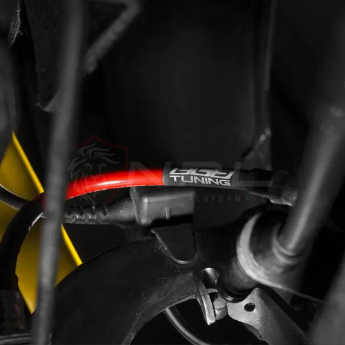 Aeroquip de Freios em Malha de Aço Traseiro ECS Tuning Para AUDI/VW Jetta MK6, Fusca 2.0TSI 211cv ECS Tuning