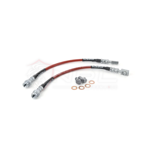 Aeroquip de Freios Traseiro em Malha de Aço, ECS Tuning Para AUDI B9 A4 A5 RS5 Quattro 2.0T ECS Tuning