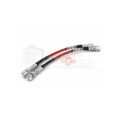 Aeroquip de Freios em Malha de Aço Traseiro ECS Tuning AUDI E VW A3 8P, Jetta MK6, Passat B7 2.0TSI 200cv ECS Tuning