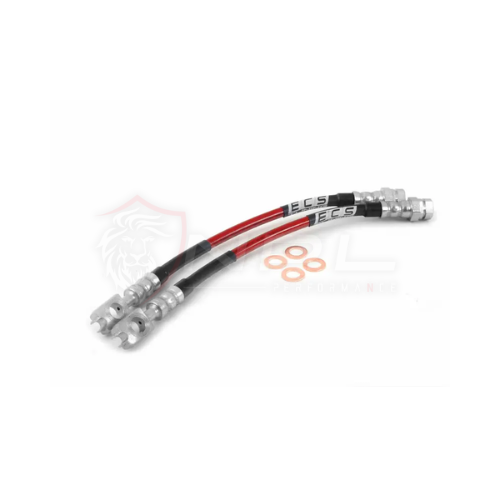 Aeroquip de Freios em Malha de Aço Traseiro ECS Tuning AUDI E VW A3 8P, Jetta MK6, Passat B7 2.0TSI 200cv ECS Tuning