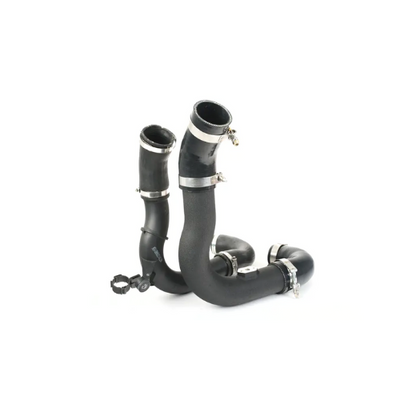 Kit de Tubo de Aceleração de Alto Fluxo Preto com Acabamento Enrugado 009037ECS08-01 ECS Tuning ECS Tuning