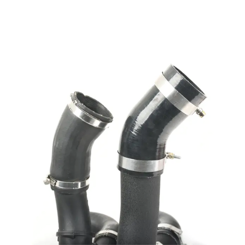 Kit de Tubo de Aceleração de Alto Fluxo Preto com Acabamento Enrugado 009037ECS08-01 ECS Tuning ECS Tuning
