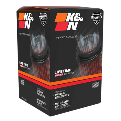 DP - Filtro de Ar K&N RU-4410 Universal Original de Alto Fluxo, FLG 3-1/2" Polegadas