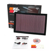 Filtro de Ar K&N 33-2384 Para VW Passat CC 3.6L, Audi 8P RS3, 8J TTRS 2.5T