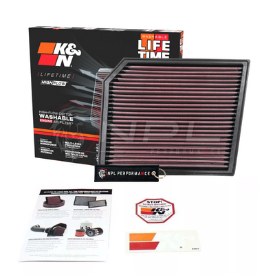 Filtro de Ar K&n 33-5111 Mini JCW Gp, Bmw X2 M35i, M135i M235i Xdrive Motor B48 2.0L 306Hp