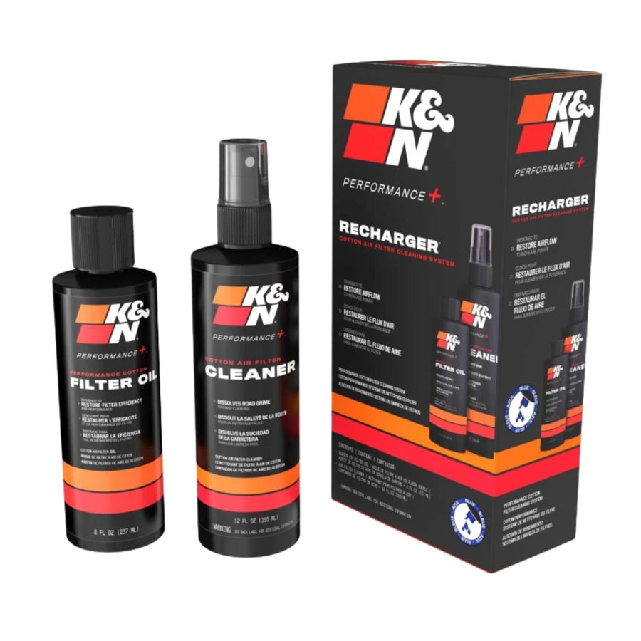 Kit Limpeza Filtro de Ar K&N Recharger 99-5050BL - Squeeze Blue