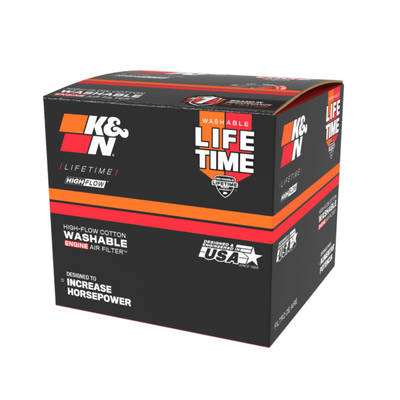 Filtro de Ar K&N RU-0160 Universal Original de Alto Fluxo