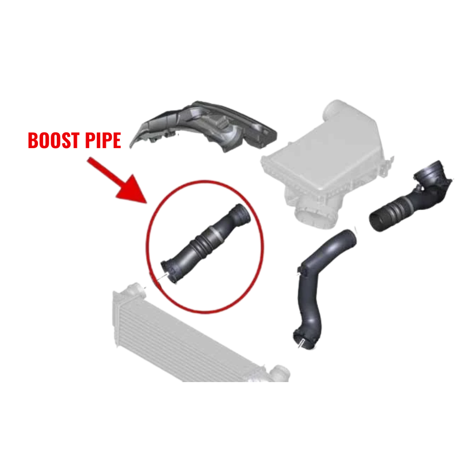 Boost Pipe FTP Motorsport F07 535i Gt, F10 535i, F06 640i Motor N55 (2010 - 2016)