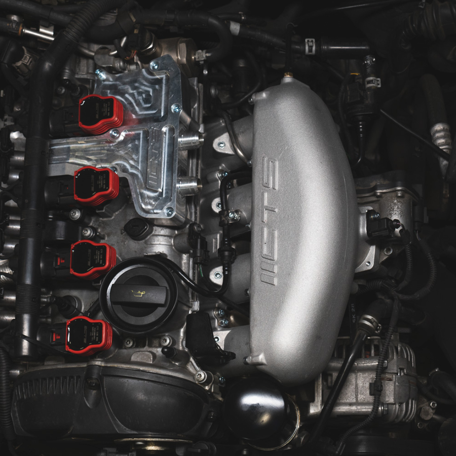 Coletor de Admissão CTS Turbo com Entrada para WMI VW Audi Motor EA113, EA888 2.0T 200cv