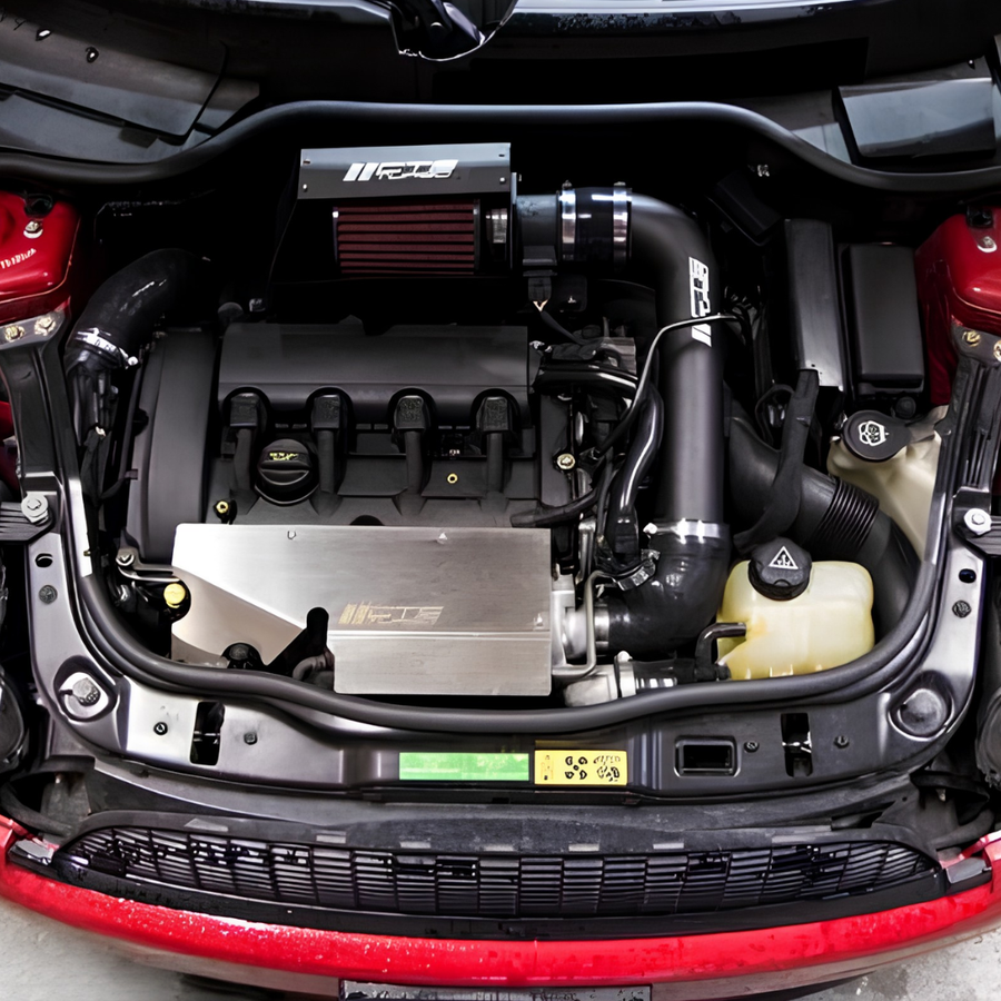 Intake em Alumínio com Defletor de Calor CTS Turbo para MINI Cooper S Chassi R55, R56, R57, R58, R59 Motor 1.6T