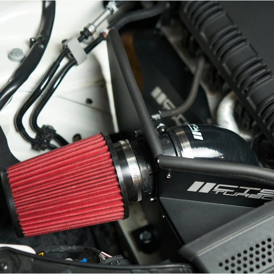 Intake em Alumínio com Defletor de Calor CTS Turbo para Audi A4 A5 B8, B8.5 1.8T, 2.0T TFSI