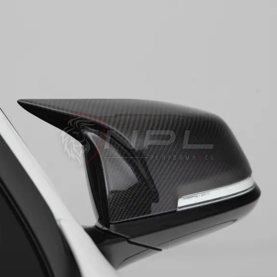 Capa do Retrovisor M Style em Carbono para BMW Série 1/2/3/4 ECS Tuning
