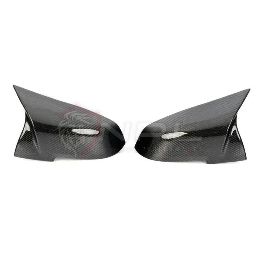 Capa do Retrovisor M Style em Carbono para BMW Série 1/2/3/4 ECS Tuning