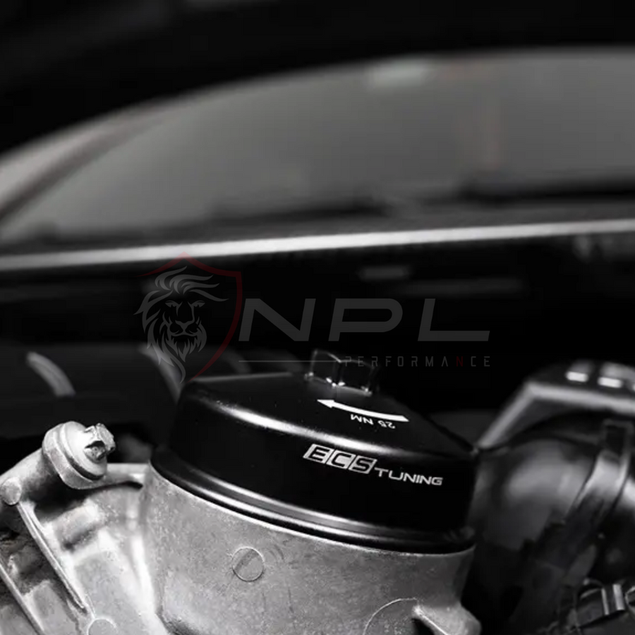 Copo do Filtro de Óleo Billet ECS Tuning para BMW N20, N54, N55, S55 E M3, M4 S58 ECS Tuning