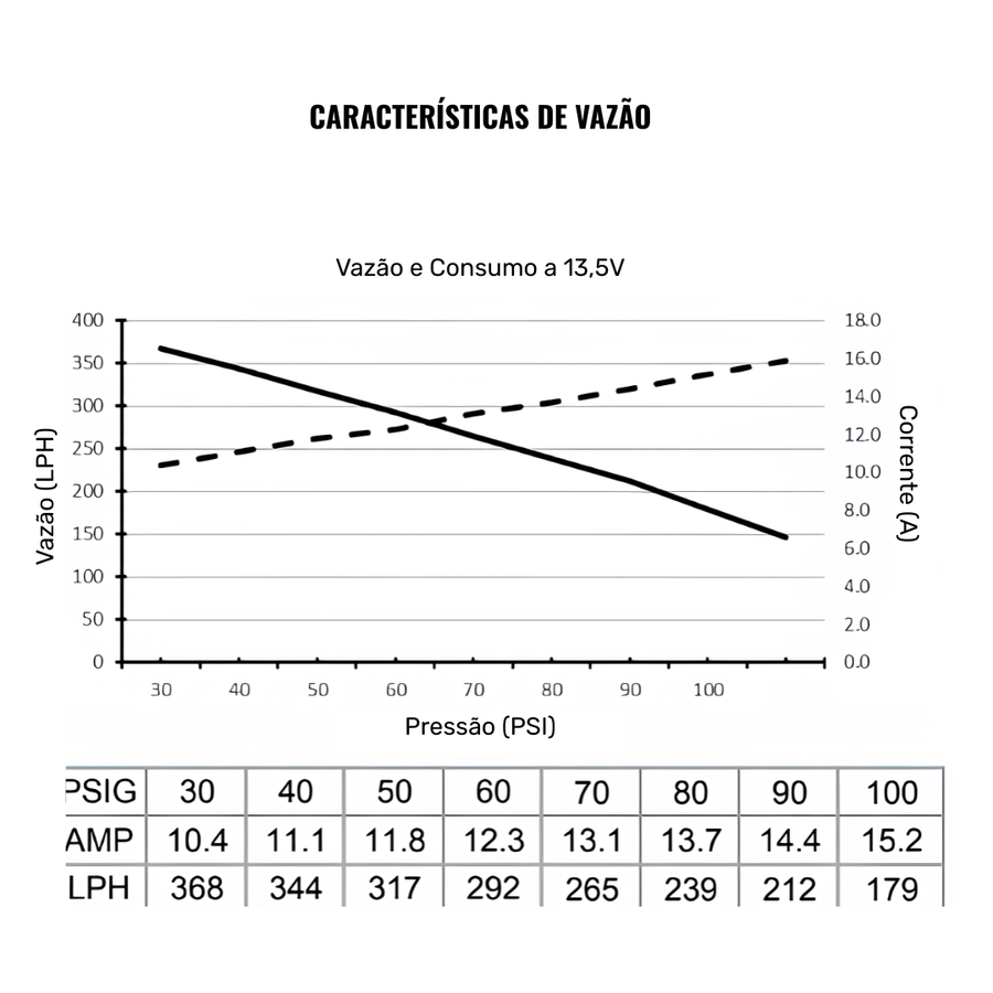 DW300 Bomba de Combustível 340Lph Universal