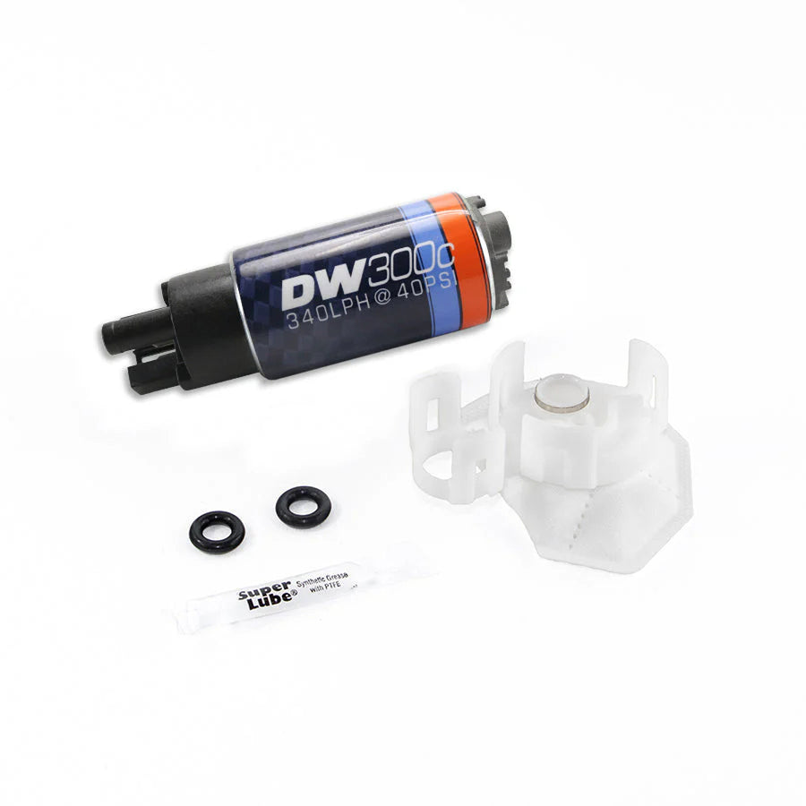 DW300c Bomba de Combustível 340L/h EVO X 2008-2015, Honda Civic 2012-2016, Dodge/Jeep 5.7L V8 2007-2017, Wrangler 07-17
