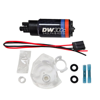 DW300c Bomba de Combustível 340L/h EVO X 2008-2015, Honda Civic 2012-2016, Dodge/Jeep 5.7L V8 2007-2017, Wrangler 07-17