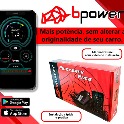 Chip De Potência BPower Motorsport Para Up, Polo, Virtus, Nivus, Tcross 1.0 TSI  105cv e 128cv