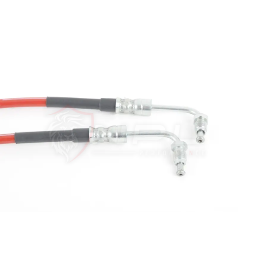 Aeroquip de Freios Dianteiro ECS Tuning em Aço Para AUDI B9 A4 A5 FWD Quattro 2.0T ECS Tuning